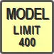 Piktogram - Model: Limit 400
